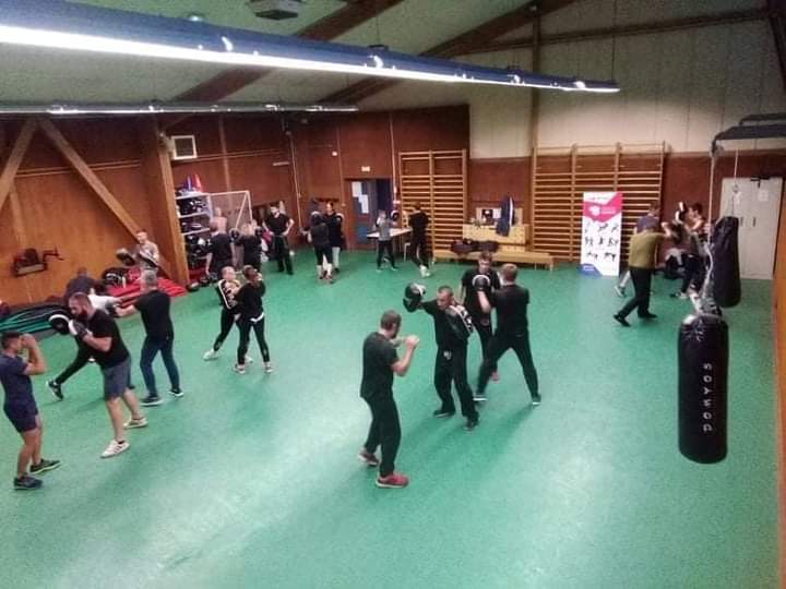 Entraînement de krav maga